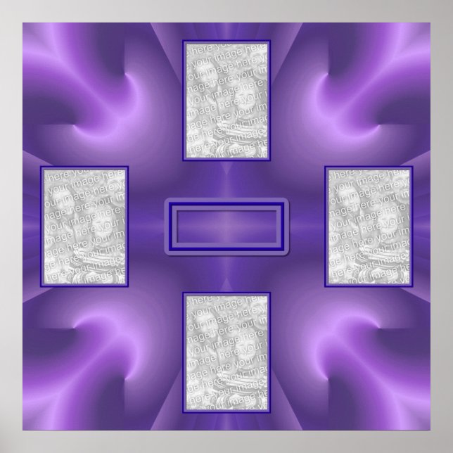 Poster Royal Purple Delft 2 (Devant)