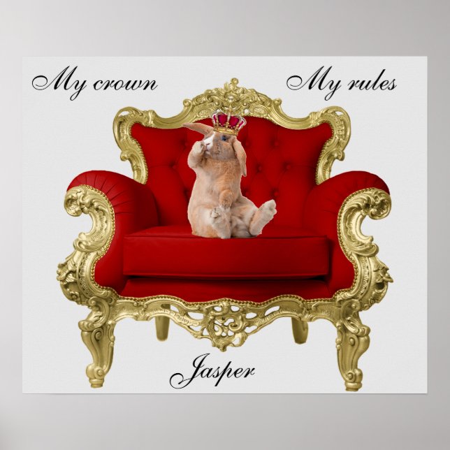 Poster Royal Rabbit (Devant)