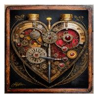 Rubies Et Engrenages Coeur Steampunk Series