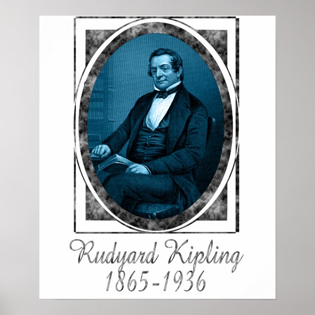 Poster Rudyard Kipling (Devant)