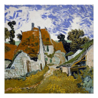 Rue d'Auvers-sur-Oise par Vincent van Gogh