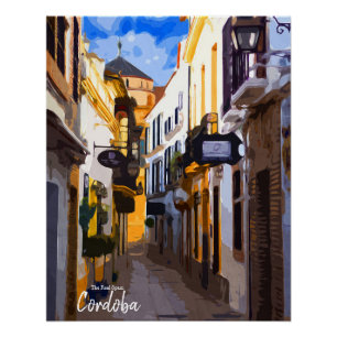 Poster Rue de Cordoue -Espagne