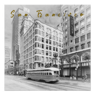 Poster Rue de San Francisco