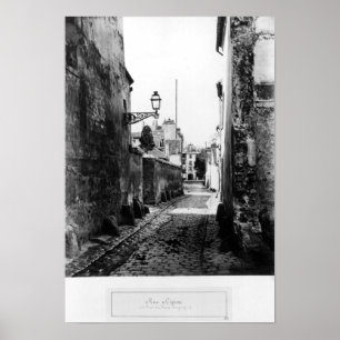 Poster Rue de Scipion