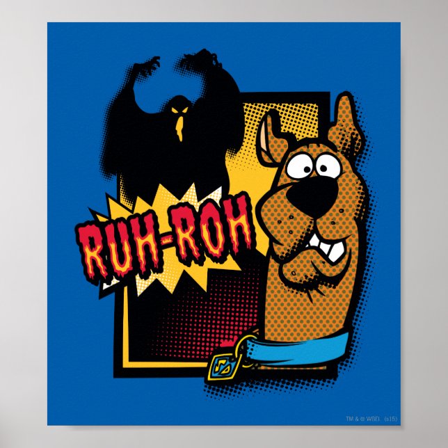 Poster Ruh-Roh Scooby-Doo and a Ghost (Devant)