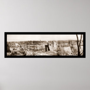 Poster Ruines dans la Masse de Chelsea Photo 1908