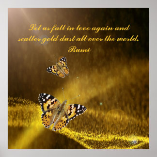 Poster Rumi Chute de nouveau amoureuse