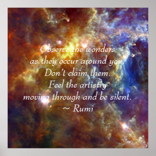 Poster Rumi Les merveilles