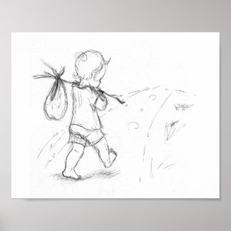 Poster Runaway - Little Loves Art