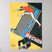 Poster russe avant-gardiste