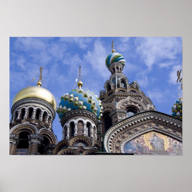 Poster Russie, Saint-Pétersbourg, Nevsky Prospekt, le 2 (Devant)
