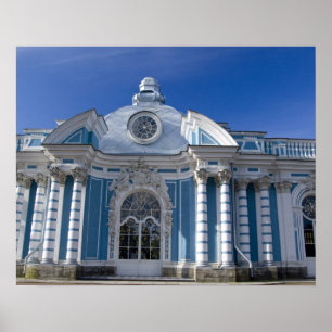 Poster Russie, Saint-Pétersbourg, Palais de Catherine (au