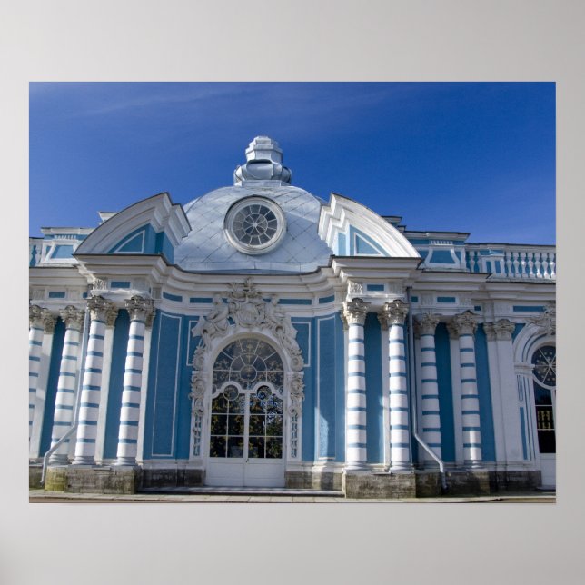 Poster Russie, Saint-Pétersbourg, Palais de Catherine (au (Devant)