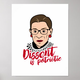 Poster Ruth - La dissidence est patriotique —