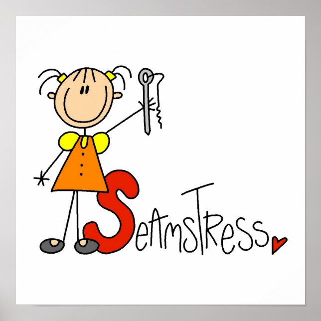 Poster S est pour Seamstress (Devant)