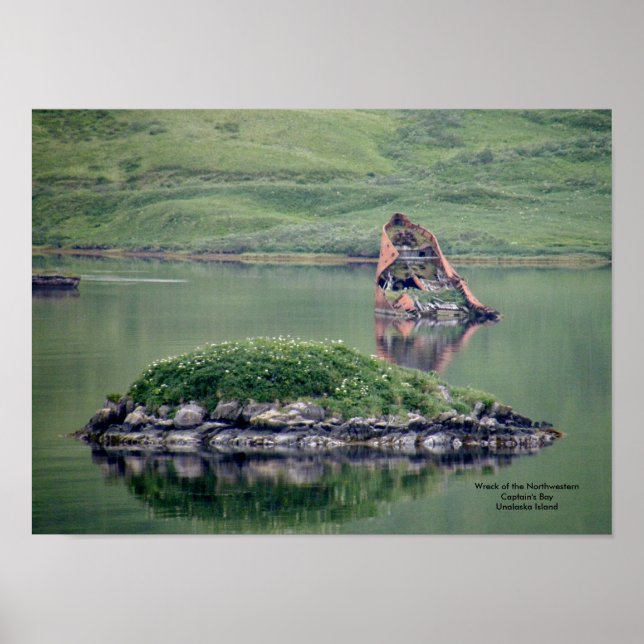 Poster S. S. Northwestern, navire 2ÈME GUERRE MONDIALE co (Devant)