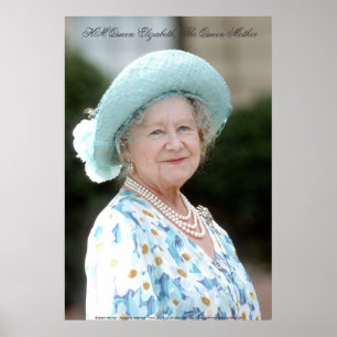 Poster Sa Majesté la reine Elizabeth, la reine mère