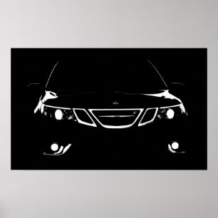 Poster Saab 9-3 Aero