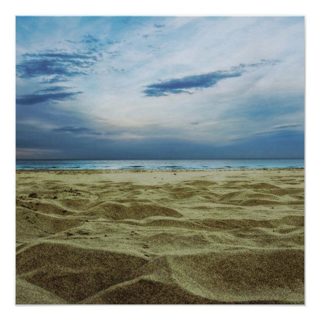 Poster Sable sur la plage (Devant)
