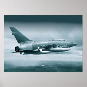 Poster Sabre F-100 superbe