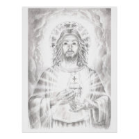 Sacré Coeur de Jésus, Dessin de Jenny McLaughlin