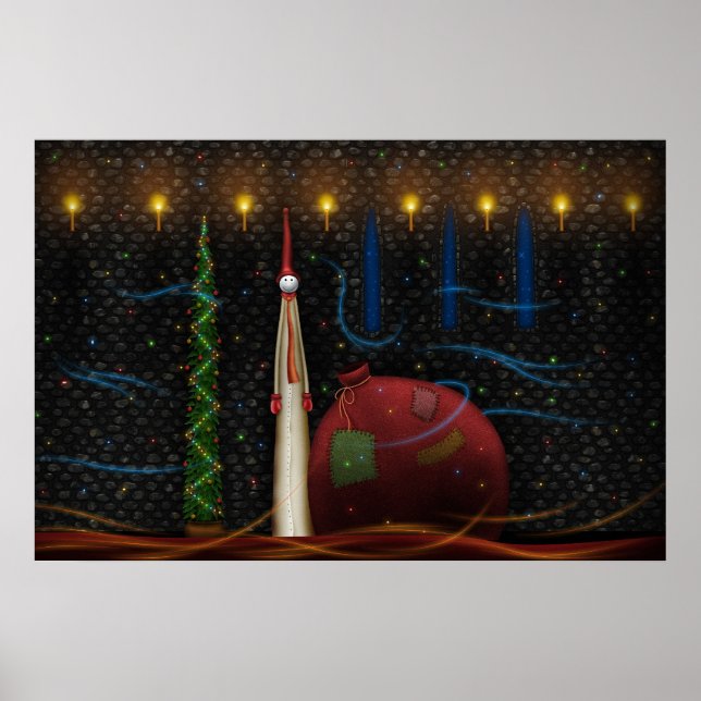 Poster Sacs de Noël (Devant)