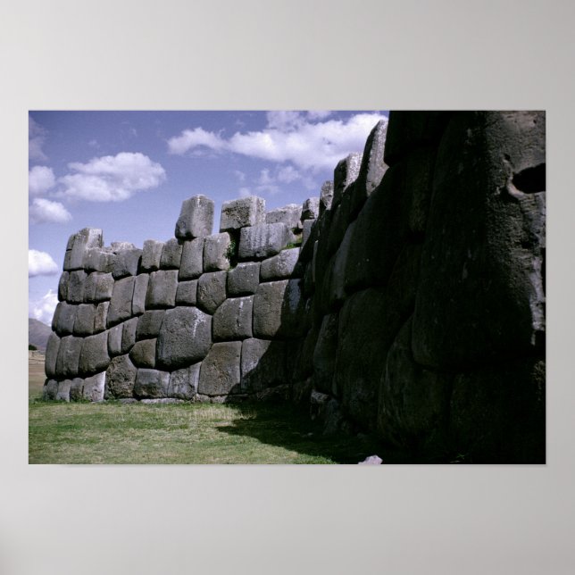 Poster Sacsahuman Incan Fortress (Devant)