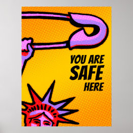 Poster SAFE Liberty Pop1 : Vous êtes en sécurité ici POST