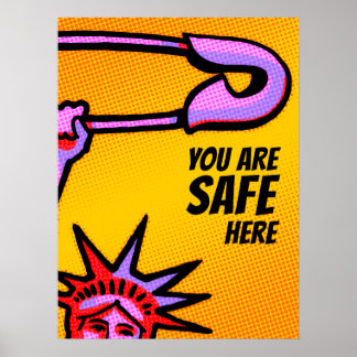 Poster SAFE Liberty Pop1 : Vous êtes en sécurité ici POST