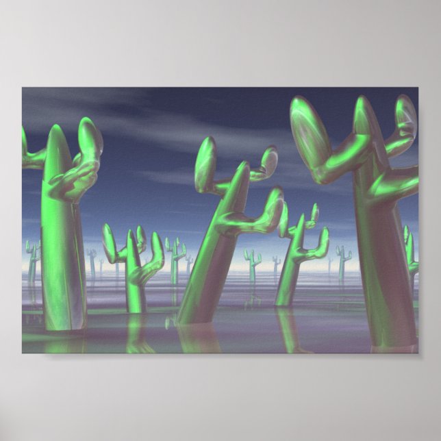 Poster Saguaro (Devant)