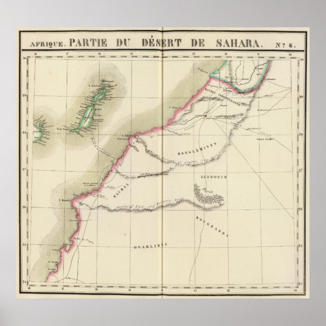 Poster Sahara Desert, Africa 6 (Devant)