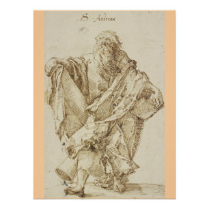 Poster Saint André l'Apôtre et Patron de l'Ecosse