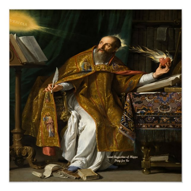 Poster Saint Augustine of Hippo (Devant)