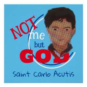 Poster Saint-Carlo Acutis