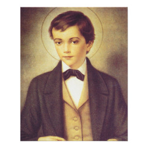 Poster Saint Dominic Savio étudiant de John Bosco