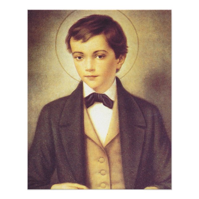 Poster Saint Dominic Savio étudiant de John Bosco (Devant)