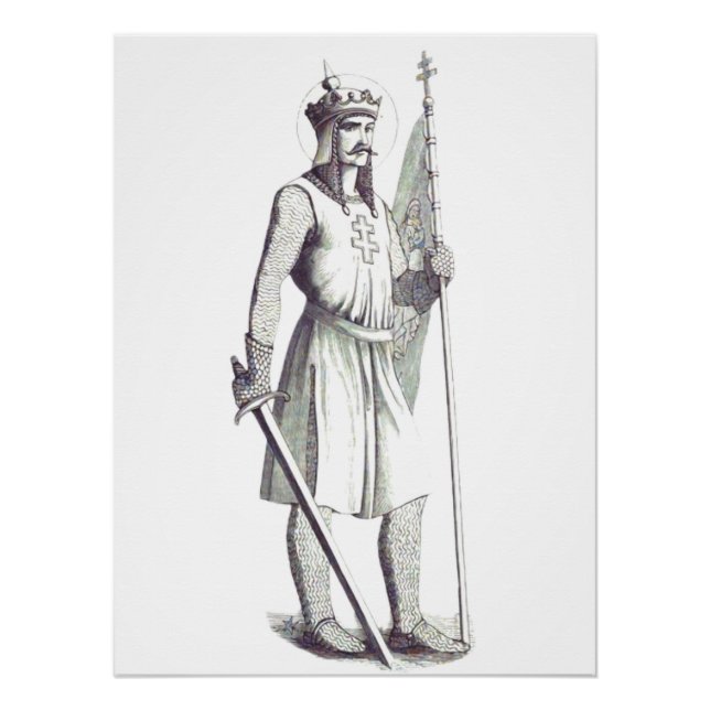 Poster Saint Étienne roi de Hongrie (Devant)