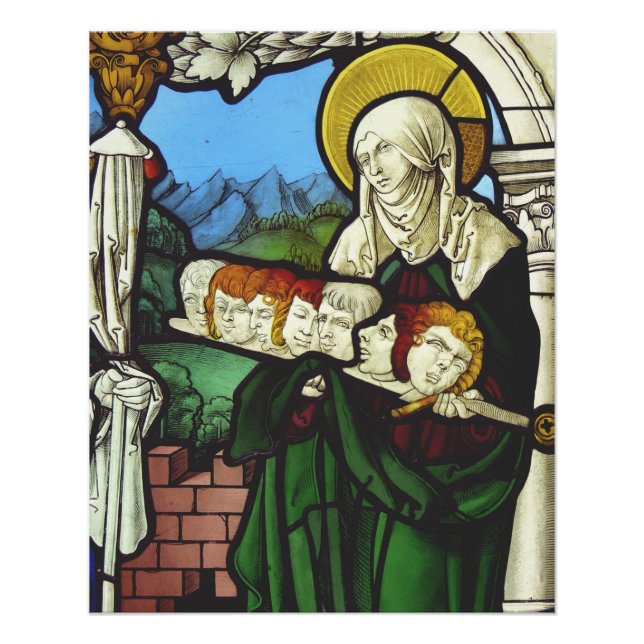 Poster Saint Felicitas et les chefs de ses sept fils (Devant)