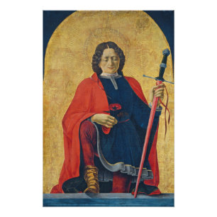 Poster Saint Florian, italien, c. 1473-74