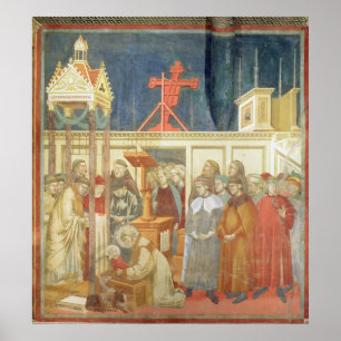 Poster Saint François d'Assise