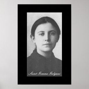 Poster saint gemma galgani