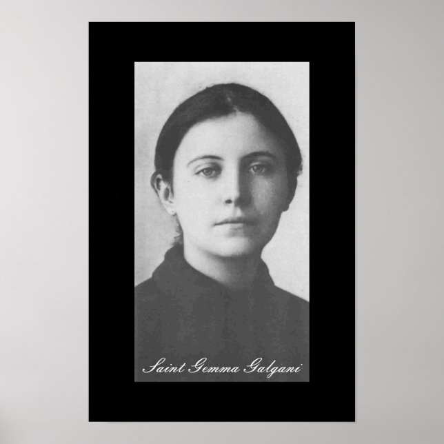 Poster saint gemma galgani (Devant)