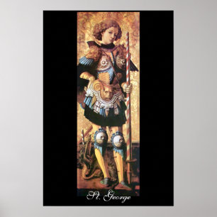 POSTER SAINT GEORGE ET DRAGON
