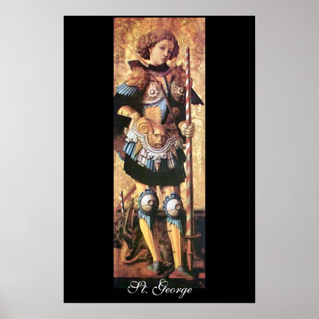 POSTER SAINT GEORGE ET DRAGON (Devant)
