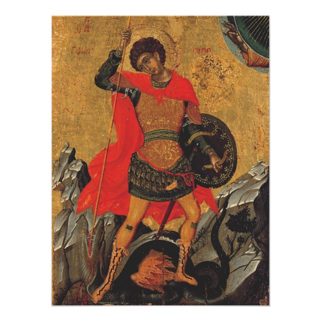 Poster Saint Georges et le Dragon Grand Martyr (Devant)
