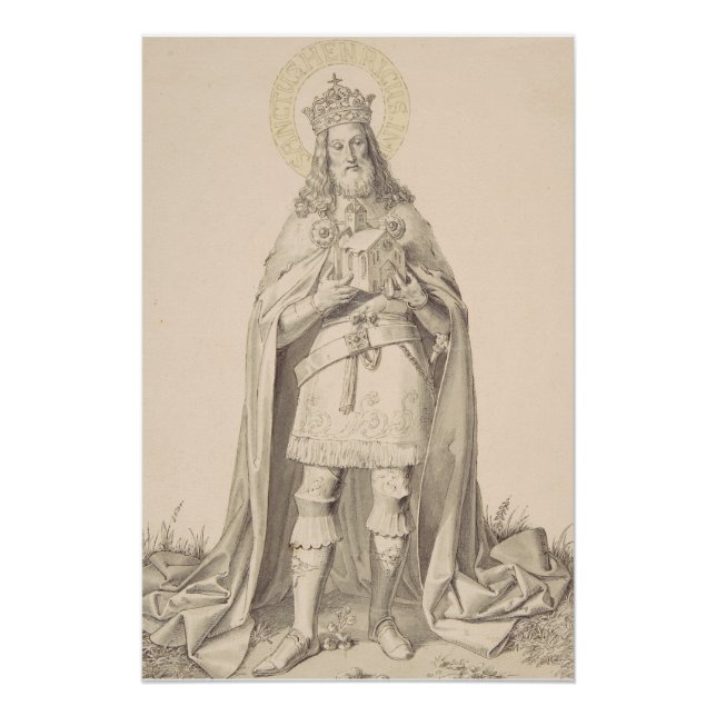 Poster Saint Henri II le Saint Empereur Romain (Devant)