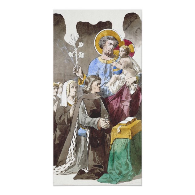 Poster Saint Joseph Patron de l'Église universelle (Devant)