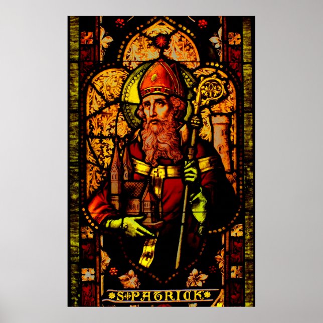 Poster Saint Patrick - Portrait (Devant)