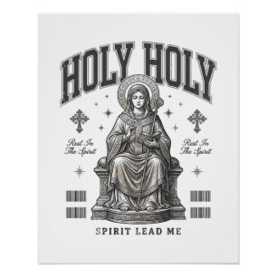 Poster Saint Saint Gravure Vintage Design de T-Shirt Reli