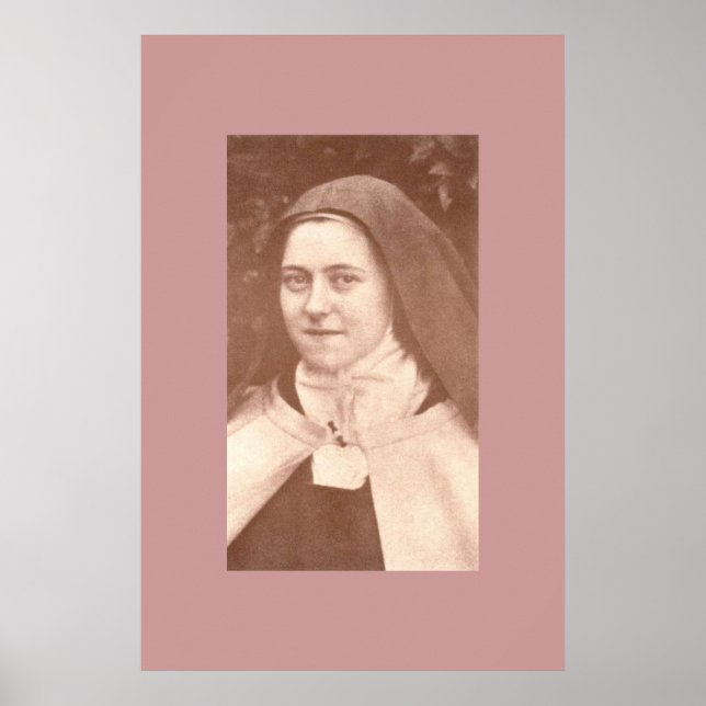 Poster Saint-Thérèse de Lisieux (Devant)